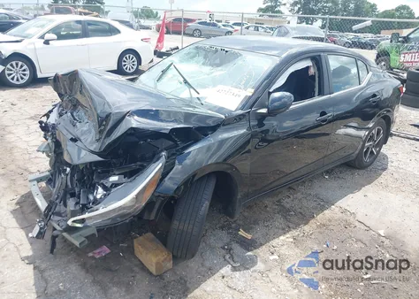 2025 Nissan Sentra Sv z USA, uszkodzony, nr VIN 3N1AB8CV7SY246902